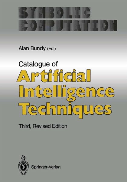 Catalogue of Artificial Intelligence Techniques (eBook, PDF)
