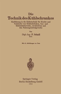 Cover Die Technik des Kühlschrankes (eBook, PDF)