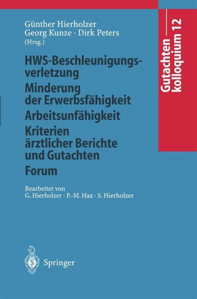 Gutachtenkolloquium 12 (eBook, PDF) Gutachtenkolloquium 12 (eBook, PDF)