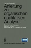 Anleitung zur organischen qualitativen Analyse (eBook, PDF)