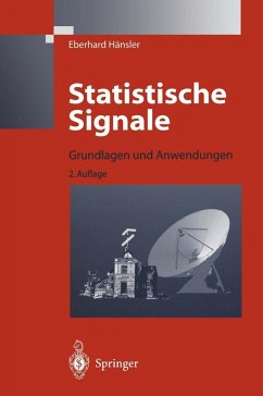 Statistische Signale (eBook, PDF) - Hänsler, Eberhard