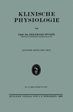 Klinische Physiologie (eBook, PDF) - Stuber, Berhard