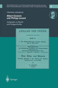 Albert Einstein und Philipp Lenard (eBook, PDF) - Schönbeck, Charlotte