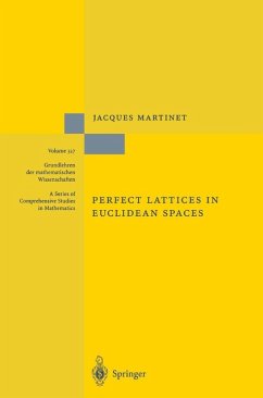 Perfect Lattices in Euclidean Spaces (eBook, PDF) - Martinet, Jacques