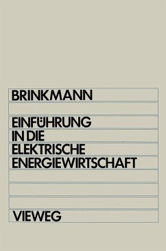 Einführung in die elektrische Energiewirtschaft (eBook, PDF) - Brinkmann, Karl