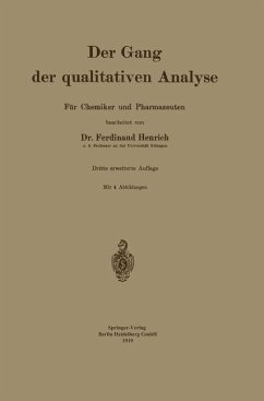 Der Gang der qualitativen Analyse (eBook, PDF) - Henrich, Ferdinant