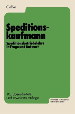 Cover Speditionskaufmann (eBook, PDF)