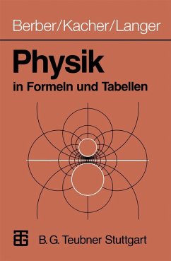 Physik in Formeln und Tabellen (eBook, PDF) - Berber, Joachim; Kacher, Heinz; Langer, Rudolf