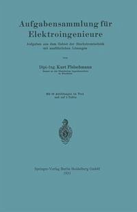 Cover Aufgabensammlung für Elektroingenieure (eBook, PDF)