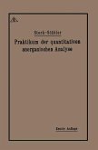 Praktikum der quantitativen anorganischen Analyse (eBook, PDF)