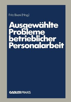 Ausgewählte Probleme betrieblicher Personalarbeit (eBook, PDF)