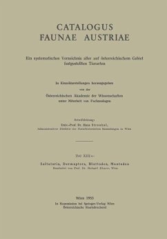 Catalogus Faunae Austriae (eBook, PDF)