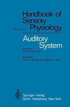 Auditory System (eBook, PDF) - Ades, H. W.; Fex, J.; Harrison, J. M.; Henson, O. W.; Howe, M. E.; Iurato, S.; Michelsen, A.; Møller, A. R.; Pfeiffer, R. R.; Rauch, S.; Rauch, I.; Axelsson, A.; Shaw, E. A. G.; Wersäll, J.; Wever, E. G.; Baird, I. L.; Békésy, G. v.; Boord, R. L.; Campbell, C. B. G.; Densert, O.; Eldredge, D. H.; Engström, H.