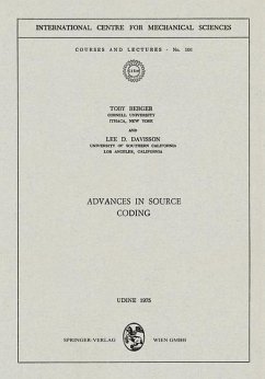 Advances in Source Coding (eBook, PDF) - Berger, Toby; Davisson, Lee D.