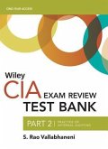 Wiley Ciaexcel Test Bank 2019: Part 2, Practice of Internal Auditing (2-Year Access)