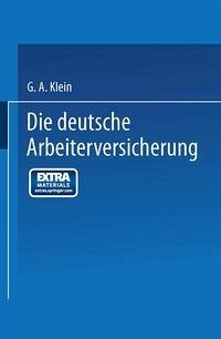 Cover Die Deutsche Arbeiterversicherung (eBook, PDF)