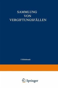 Cover Sammlung von Vergiftungsfällen (eBook, PDF)