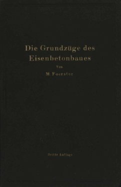 Cover Die Grundzüge des Eisenbetonbaues (eBook, PDF)
