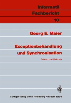 Cover Exceptionbehandlung und Synchronisation (eBook, PDF)