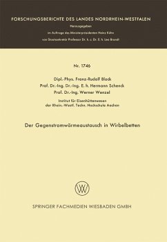 Cover Der Gegenstromwärmeaustausch in Wirbelbetten (eBook, PDF)