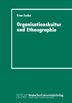 Cover Organisationskultur und Ethnographie (eBook, PDF)
