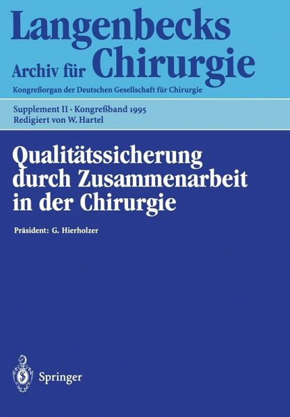 Qualitätssicherung durch Zusammenarbeit in der Chirurgie (eBook, PDF)