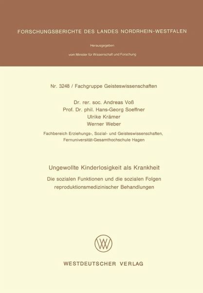 Ungewollte Kinderlosigkeit als Krankheit (eBook, PDF) Ungewollte Kinderlosigkeit als Krankheit (eBook, PDF)