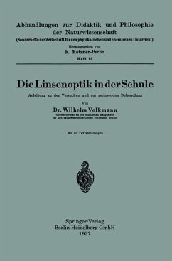 Cover Die Linsenoptik in der Schule (eBook, PDF)
