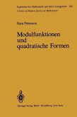 Modulfunktionen und quadratische Formen (eBook, PDF)