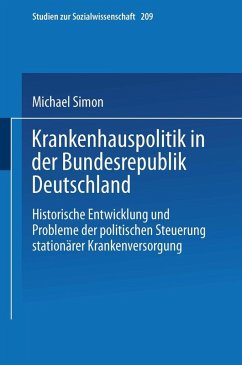 Krankenhauspolitik in der Bundesrepublik Deutschland (eBook, PDF) - Simon, Michael