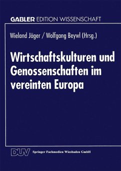 Cover Wirtschaftskulturen und Genossenschaften im vereinten Europa (eBook, PDF)