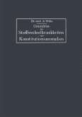 Grundriss der Stoffwechselkrankheiten und Konstitutionsanomalien (eBook, PDF)