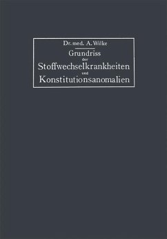 Cover Grundriss der Stoffwechselkrankheiten und Konstitutionsanomalien (eBook, PDF)