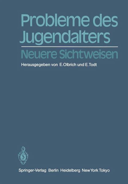 Probleme des Jugendalters (eBook, PDF) Probleme des Jugendalters (eBook, PDF)