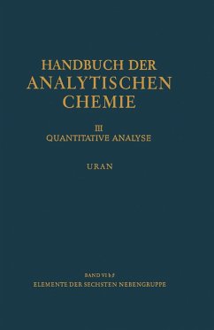 Cover Elemente der Sechsten Nebengruppe Uran (eBook, PDF)