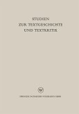 Studien zur Textgeschichte und Textkritik (eBook, PDF)