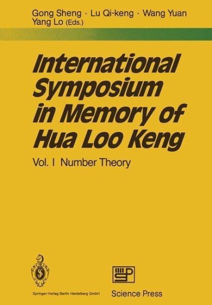 International Symposium in Memory of Hua Loo Keng (eBook, PDF) International Symposium in Memory of Hua Loo Keng (eBook, PDF)