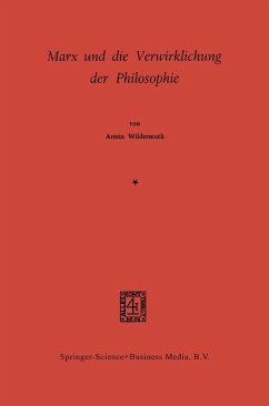 Cover Marx und die Verwirklichung der Philosophie (eBook, PDF)