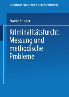 Cover Kriminalitätsfurcht: Messung und methodische Probleme (eBook, PDF)
