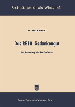 Das REFA-Gedankengut (eBook, PDF) - Frühwald, Adolf