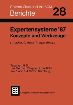 Expertensysteme '87 Konzepte und Werkzeuge (eBook, PDF)