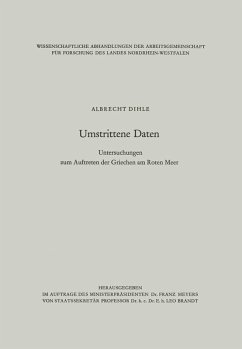 Umstrittene Daten (eBook, PDF) - Dihle, Albrecht