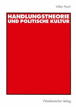 Cover Handlungstheorie und Politische Kultur (eBook, PDF)