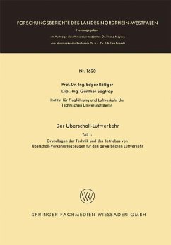 Der Überschall-Luftverkehr (eBook, PDF) - Rößger, Edgar Rößger Edgar