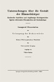 Untersuchungen über die Gestalt der Himmelskörper (eBook, PDF) Untersuchungen über die Gestalt der Himmelskörper (eBook, PDF)