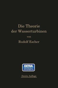 Cover Die Theorie der Wasserturbinen (eBook, PDF)