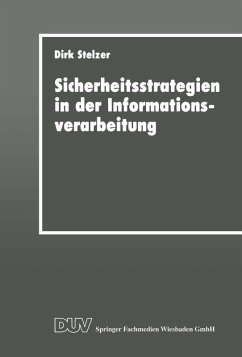 Sicherheitsstrategien in der Informationsverarbeitung (eBook, PDF) - Stelzer, Dirk