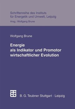 Cover Energie als Indikator und Promotor wirtschaftlicher Evolution (eBook, PDF)