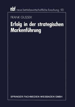Cover Erfolg in der strategischen Markenführung (eBook, PDF)