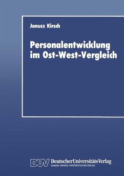 Personalentwicklung im Ost-West-Vergleich (eBook, PDF) - Kirsch, Janusz